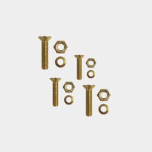 PARAFUSO MÁQUINA CH PH BIC M8X 40 - 019878 - c/ porca sx (4 peças)